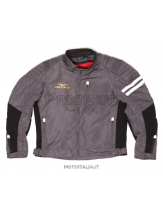 GIACCA MOTO GUZZI UOMO IN TESSUTO TECNICO GRIGIO