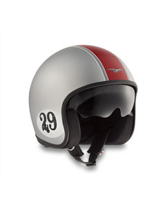 CASCO MOTO GUZZI RACING 29 GRIGIO-ROSSO