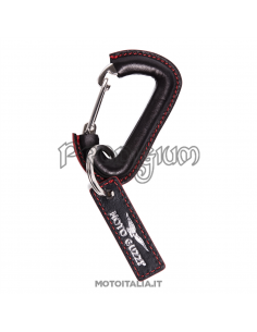 PORTACHIAVI SCRITTA ARGENTO MOTO GUZZI