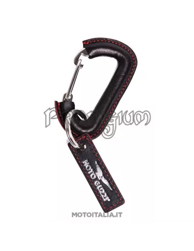 PORTACHIAVI SCRITTA ARGENTO MOTO GUZZI