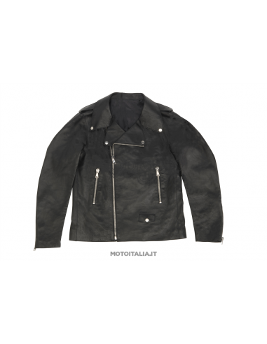 GIACCA CHIODO UOMO IN PELLE MOTO GUZZI