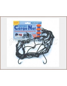Rete elastica nera con ganci