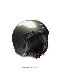 CASCO "ENGINE" VERDE MOSS MOTO GUZZI