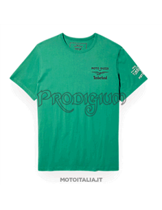 T-SHIRT UOMO COL. VERDE MOTO GUZZI X TIMBERLAND®