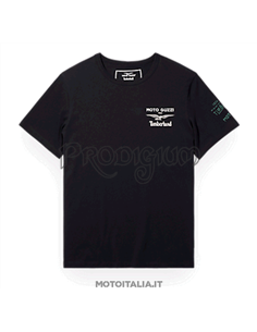 T-SHIRT UOMO COL. NERO  MOTO GUZZI X TIMBERLAND® 