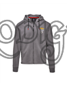 FELPA GRIGIO SCURO CON CAPPUCCIO MOTO GUZZI & AVIAZIONE NAVALE