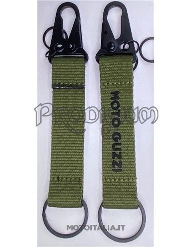 GREEN KEYRING MOTO GUZZI