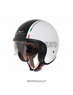 CASCO JET MG 1921 BIANCO MOTO GUZZI