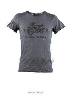 T-SHIRT MOTO GUZZI UOMO "MY BIKE MY PRIDE" BLUE