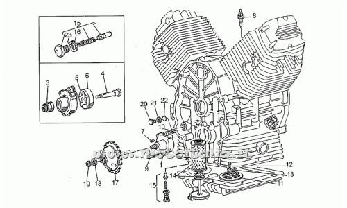 Moto Guzzi Parts PA-500 1992-2001 oil-pump