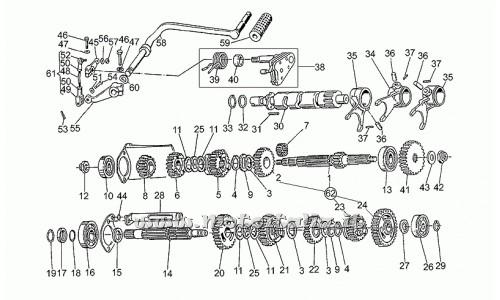 Moto Guzzi Parts Florida 650-1986-1992-Change