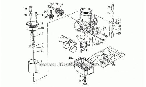 Moto Guzzi Parts Florida 650-1986-1992-Carburetors