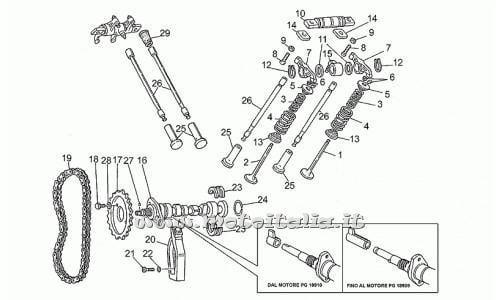 Moto Guzzi Parts Florida 650-1986-1992-Distribution