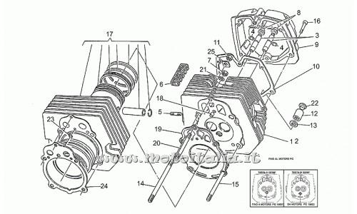 Moto Guzzi Parts Florida 650-1986-1992-Cylinder Head