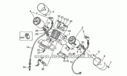 Moto Guzzi Parts Florida 650-1986-1992-Dashboard