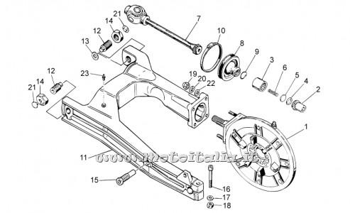 Parts Moto Guzzi V7 Racer 750-2011-Rear Transmission I