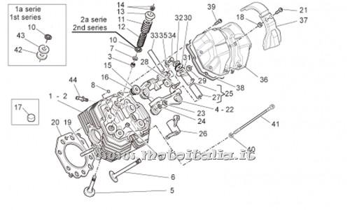 ricambio per Moto Guzzi Bellagio 940 2007-2013 - Rosetta 15,2x26x0,5 0 - GU10032700