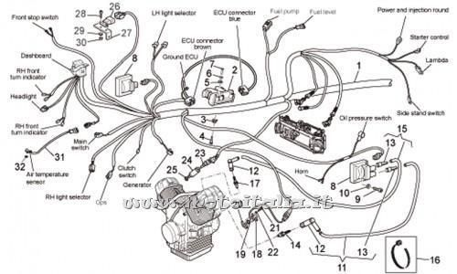 Parts Moto Guzzi Bellagio 940-2007-2013-The Electrical system