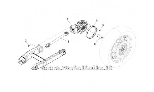 Moto Guzzi Parts-Eldorado 1400 USA MY 16-Rear Transmission