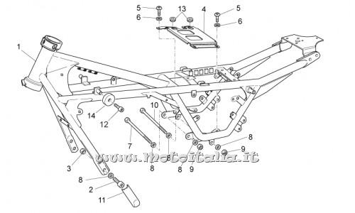 Motorcycle Parts II Guzzi V7 Stone-ABS-2015 750 Frame The