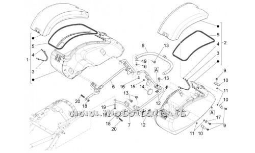 Motorcycle Parts Guzzi California 1400 Touring ABS-2012-2014-suitcases