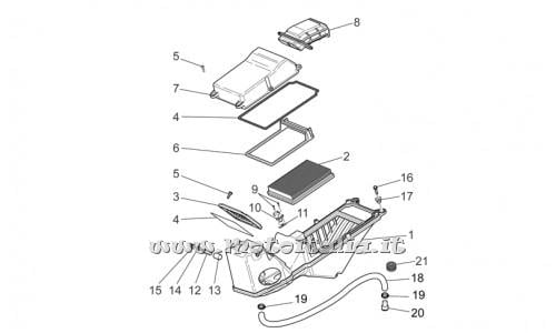 ricambio per Moto Guzzi Griso S.E. 1200 8V 2015 - Sensore temperatura aria - GU30729330