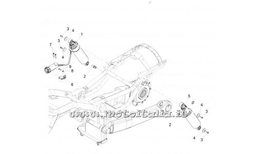 ricambio per Moto Guzzi FLYING FORTRESS MY16 EMEA - Rosetta 6,4x12,5* - AP8150178