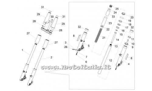 ricambio per Moto Guzzi FLYING FORTRESS MY16 EMEA - Rosetta 8,4x14,57x1,6 - GU95005308