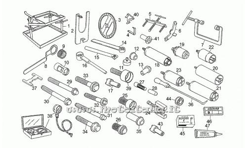 parts for Moto Guzzi Sport 1100 Carburetors 1994-1996 - Punz.anello forc./tras sheath. - GU14929100