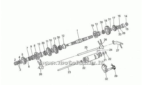 parts for Moto Guzzi 1100 Sport carburetor from 1994 to 1996 - Rosetta adj. 0.6 mm - GU55235000