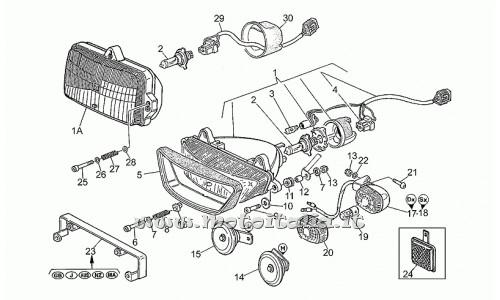 parts for Moto Guzzi 1100 Sport Injection 1996-1999 - Socket - GU14756255