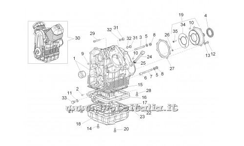 parts for Moto Guzzi 1200 Sport 8V 2008-2013 - Allan head screw M6x35 - GU98680335