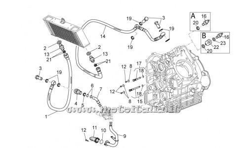 parts for Moto Guzzi 1200 Sport 8V 2008-2013 - aluminum gasket 12.25 - GU12006400