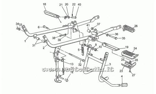 parts for Moto Guzzi 650 1987-1989 - Bushing - GU19017000