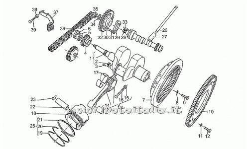Moto Guzzi Parts-Police-850 1994-1995 Crankshaft