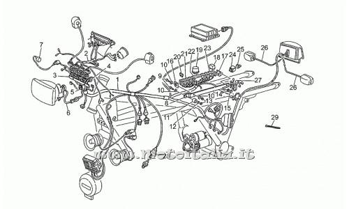 Parts Moto Guzzi 850-Police-1994-1995 Electrical system