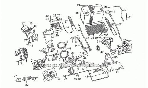 parts for Moto Guzzi Police VecchioTipo 850 1985-1989 - Alternator Bosch - GU17712400