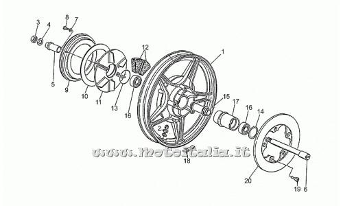 Parts Moto Guzzi-Police-CC-PA-rear wheel