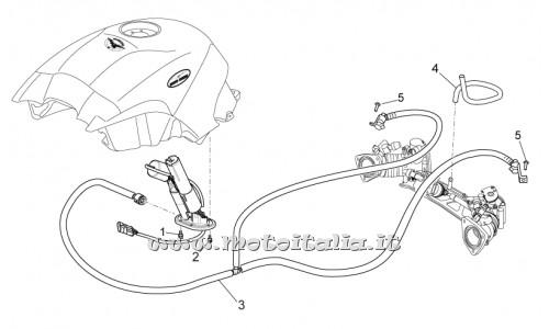 parts for Moto Guzzi Breva 1200 2007 - collar screw - AP8152273