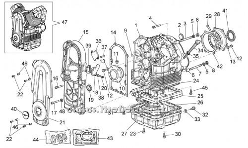 parts for Moto Guzzi Breva 1200 2007 - Rosetta 6,15x11x0,8 - GU95008206