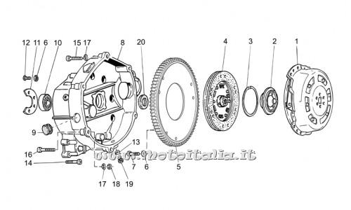 parts for Moto Guzzi Breva 750 IE 2003-2009 - Rosetta 10,2X18X2 - GU95008210