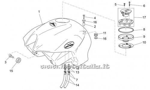 parts for Moto Guzzi Breva 750 IE 2003-2009 - Allan head screw - GU98692216