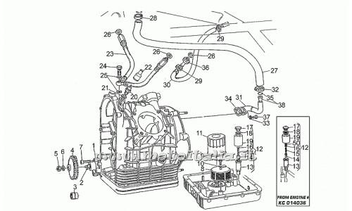 Parts Moto Guzzi California 1100-1994-1997-Oil Pump