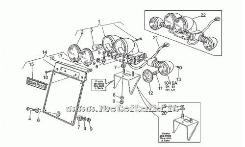 ricambio per Moto Guzzi California 1100 1994-1997 - Indicatore dire.post.dx - GU30751660