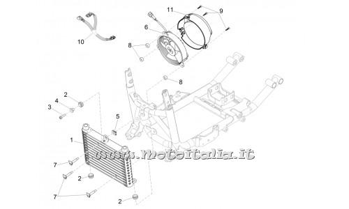 parts for Moto Guzzi California 1400 Touring ABS - elastic plate M6 - 254485