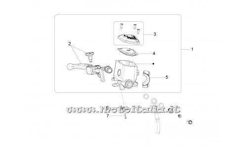 parts for Moto Guzzi California 1400 Touring ABS - Screw TC M2x12 * - 654 174