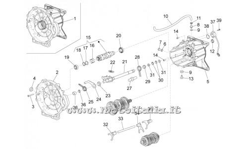 ricambio per Moto Guzzi California 1400 Touring ABS - Scatola cambio - 8868655