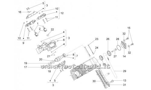 parts for Moto Guzzi California 1400 Touring ABS - Screw M8x30 - 15792