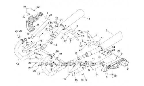 ricambio per Moto Guzzi California 1400 Touring ABS - Sonda lambda l. 325 mm - 584344