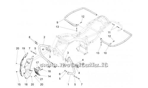 ricambio per Moto Guzzi California 1400 Touring ABS - Rosetta elastica curva * - AP8150292